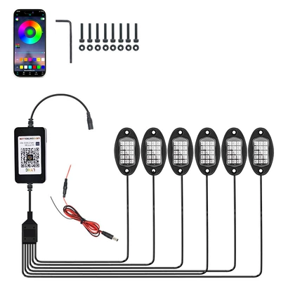 Cross-Border Off-Road Vehicle Chassis Lights Other lights - straight-line-app-one-drag-six