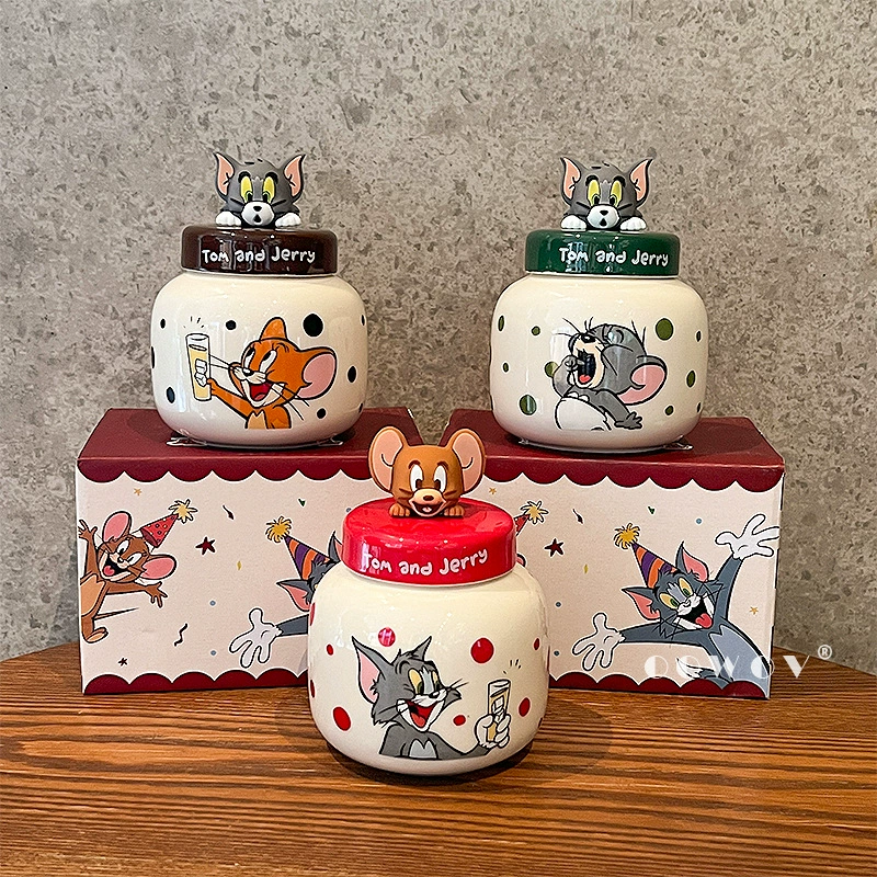 Кружка Tom and Jerry, совместный бренд, новая женская стильная кружка для дома, чашка для кофе, подарок на день рождения для пары