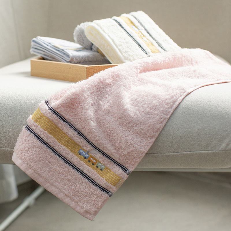 儿童毛巾纯棉幼儿园擦脸洁面小毛巾高阳厂家定制logo吸水柔软洗脸