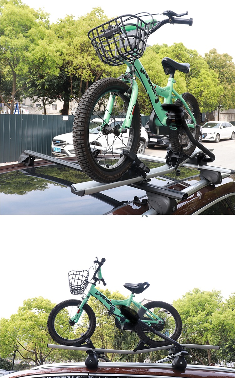 Roof Bike Rack Car Universal Car Crossbar Mountain Bike Luggage Rack Suv Car Fixed Balance Car