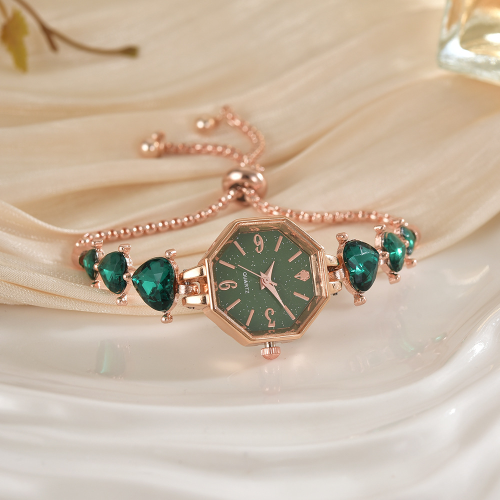 Nuevos productos de comercio exterior, relojes de mujer, relojes de pulsera, Douyin Live, lujo ligero, temperamento de moda, hada pequeña, reloj de cuarzo extraíble, mujer