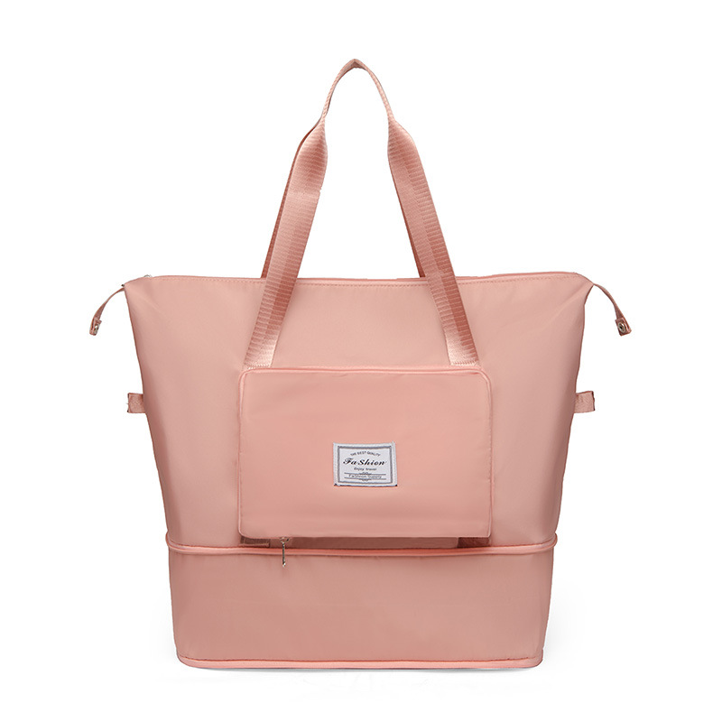 Tiktok deportes fitness bolsa mojada y seca de separación bolsa de viaje bolsa plegable bolsa de embarque Portátil Bolsa de almacenamiento de equipaje al aire libre