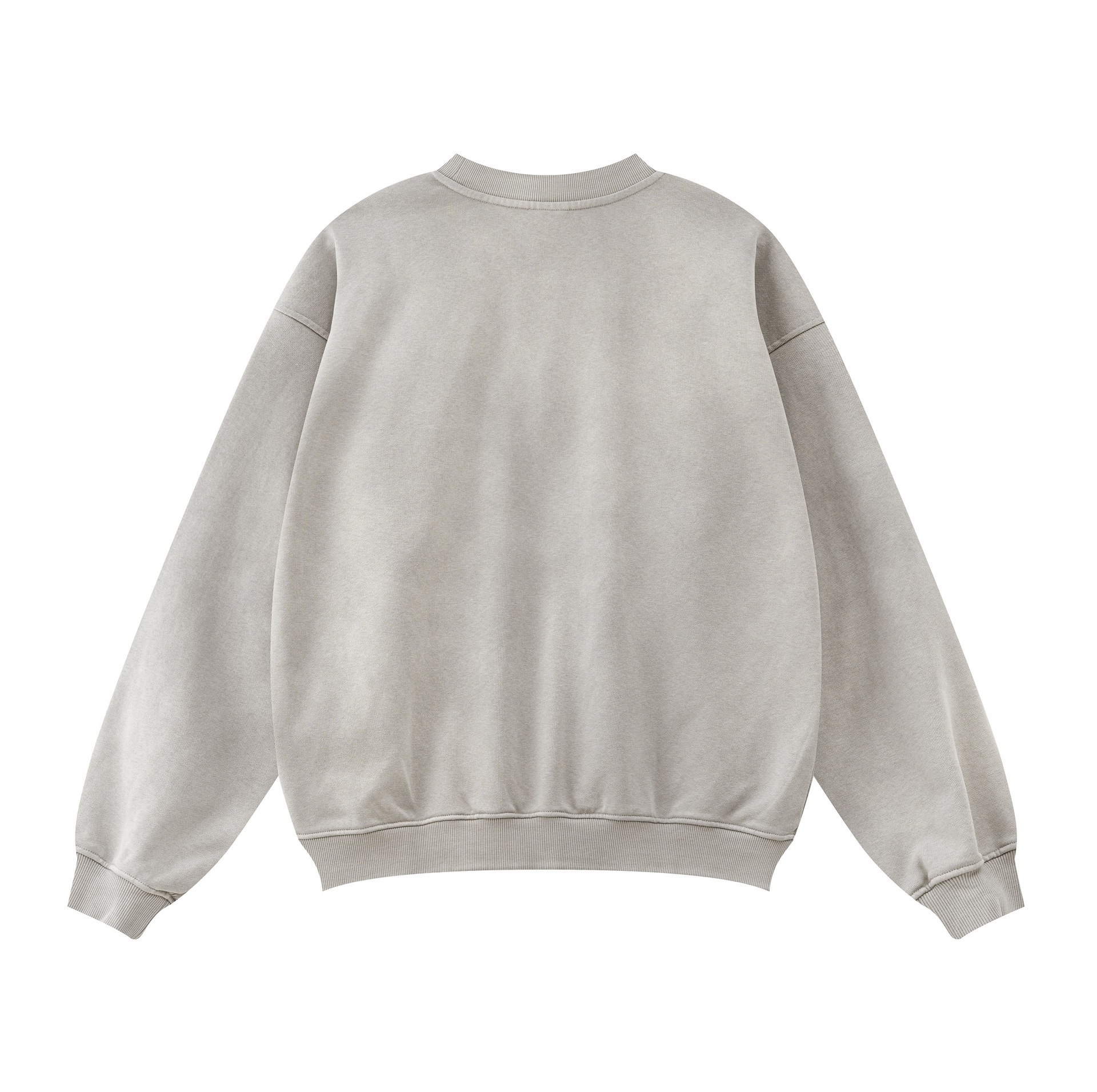 Men's Sweatshirt Heavy Drop Shoulder Basic Hoodie With Velvet_voghion.com
