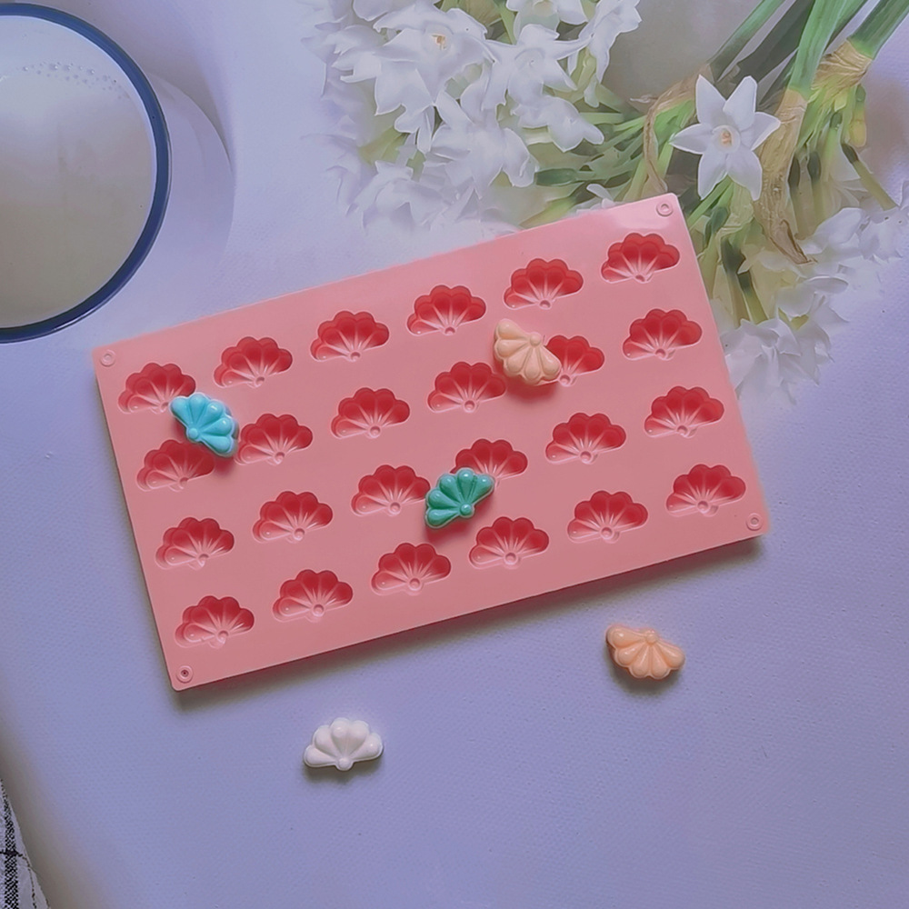 Silicone 24 litan Clover 137 chocolate molde de silicona molde de postre pastel decoración utensilios de cocina para hornear