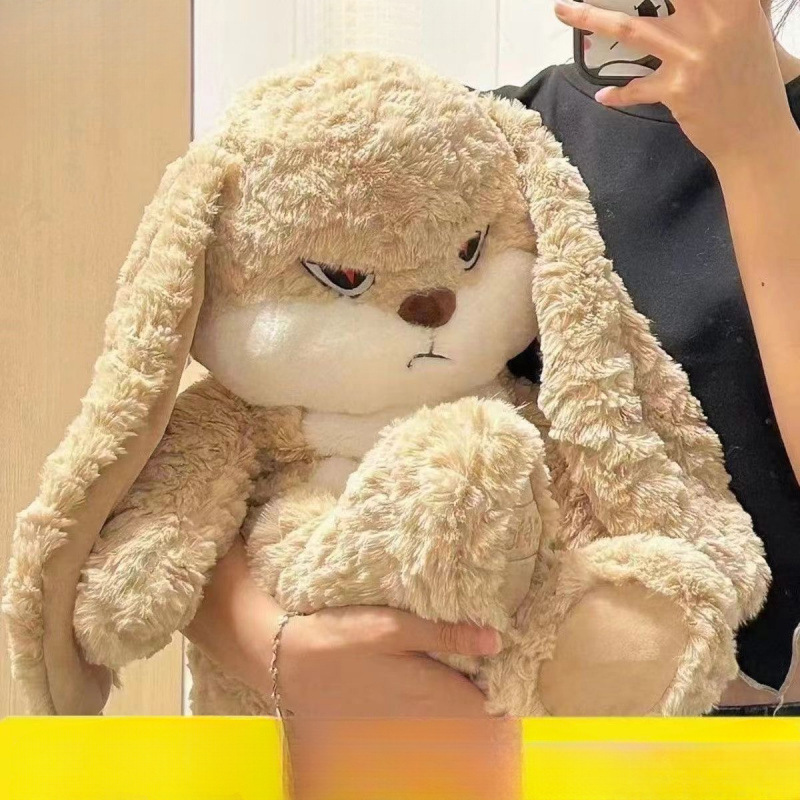 かわいい結婚記録ウサギぬいぐるみ人形ドロップウサギ超かわいいウサギなだめるウサギ人形枕新しいスタイル|undefined