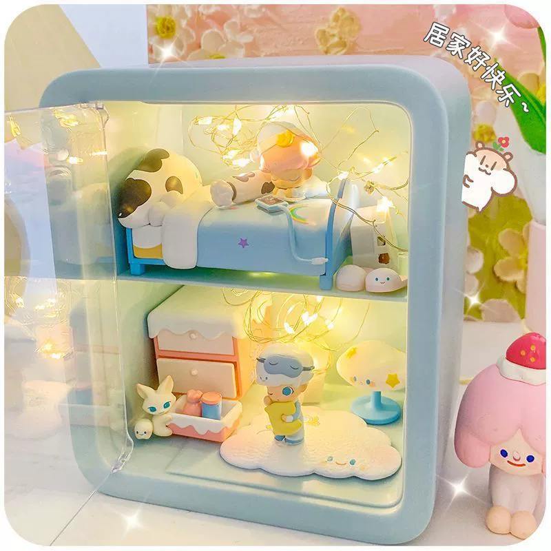 Lego, villa, stand, minifigure, cute doll