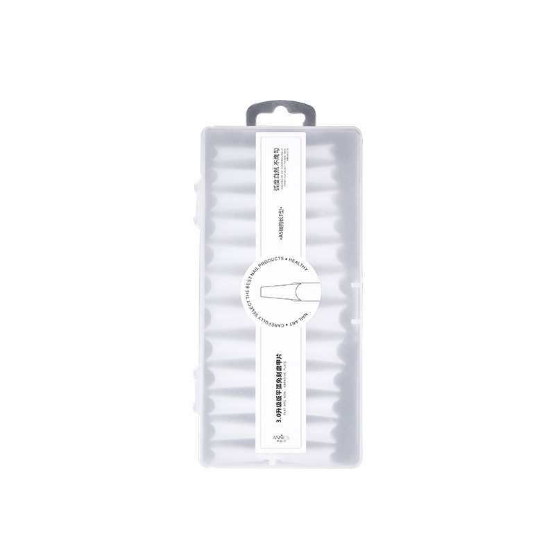 Arte de uñas perro Delgado T-tipo de cintura delgada luz parche de uñas tienda de Arte de uñas C especial Arco ultra-Largo trapezoidal ultra-Delgado parche de uñas sin costuras