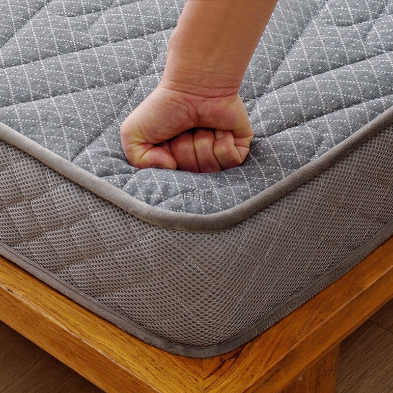 Mattress Ultra-Thick Soft Cushion Double Home Single Rental Room Special Dormitory Foldable Ultra-Soft Skin-Friendly