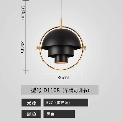Creative transformer, ceiling lamp for living room, coffee decorations