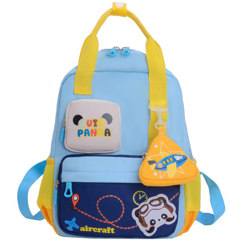 2025 venta transfronteriza mochila de jardín de infantes caricatura mochila de hombro para niños preescolares mochila ligera