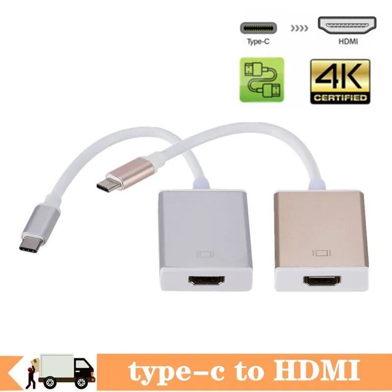 Cross-border type-c connection to HDMI to VGA TYPE-C to DP mini DP 4K aluminum alloy