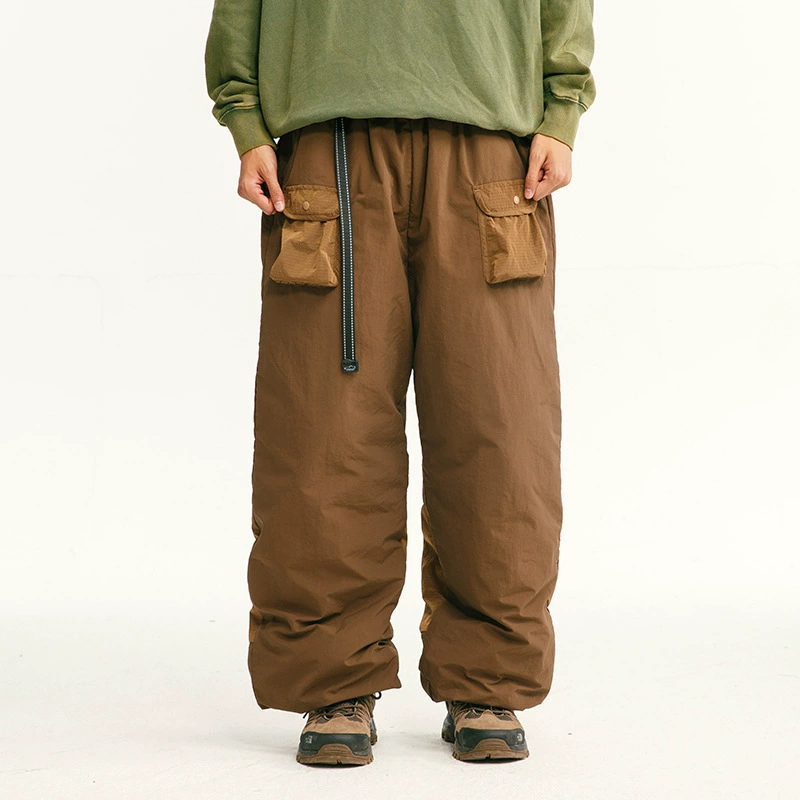 Новый национальный стандарт 90 белая утка пуховые пуховые брюки на открытом воздухе