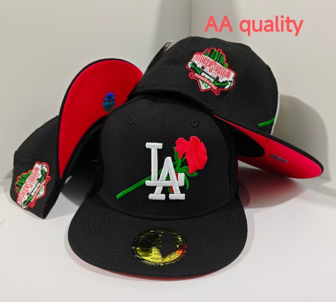 Gorra de Béisbol de Comercio Transfronterizo al por Mayor 2025, con Bordado de Letras con Patrón AA, Gorra de Visera Plana Moderna para Hombre image 41