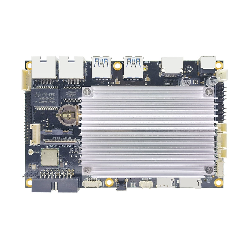 Плата разработки Risin Micro RK3568 0.8T NPU RockChip Yuanchuang Nano-RK3568