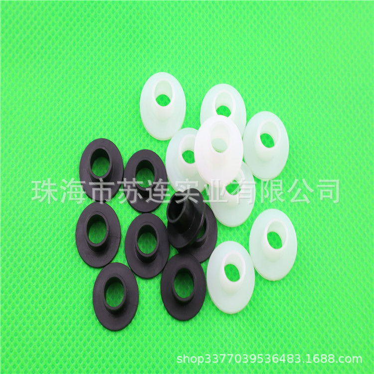 塑料绝缘垫片 尼龙防水垫片 POM聚缩醛赛钢绝缘T型台阶垫片