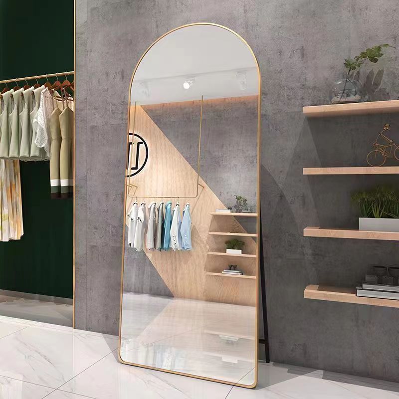 Espejo de cuerpo entero, espejo de suelo, dormitorio, tienda de ropa, espejo de prueba, espejo de vestimenta