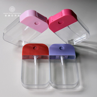 in stock oral spray bottle 50ml color card perfume bottle card spray bottle, alcohol bottle