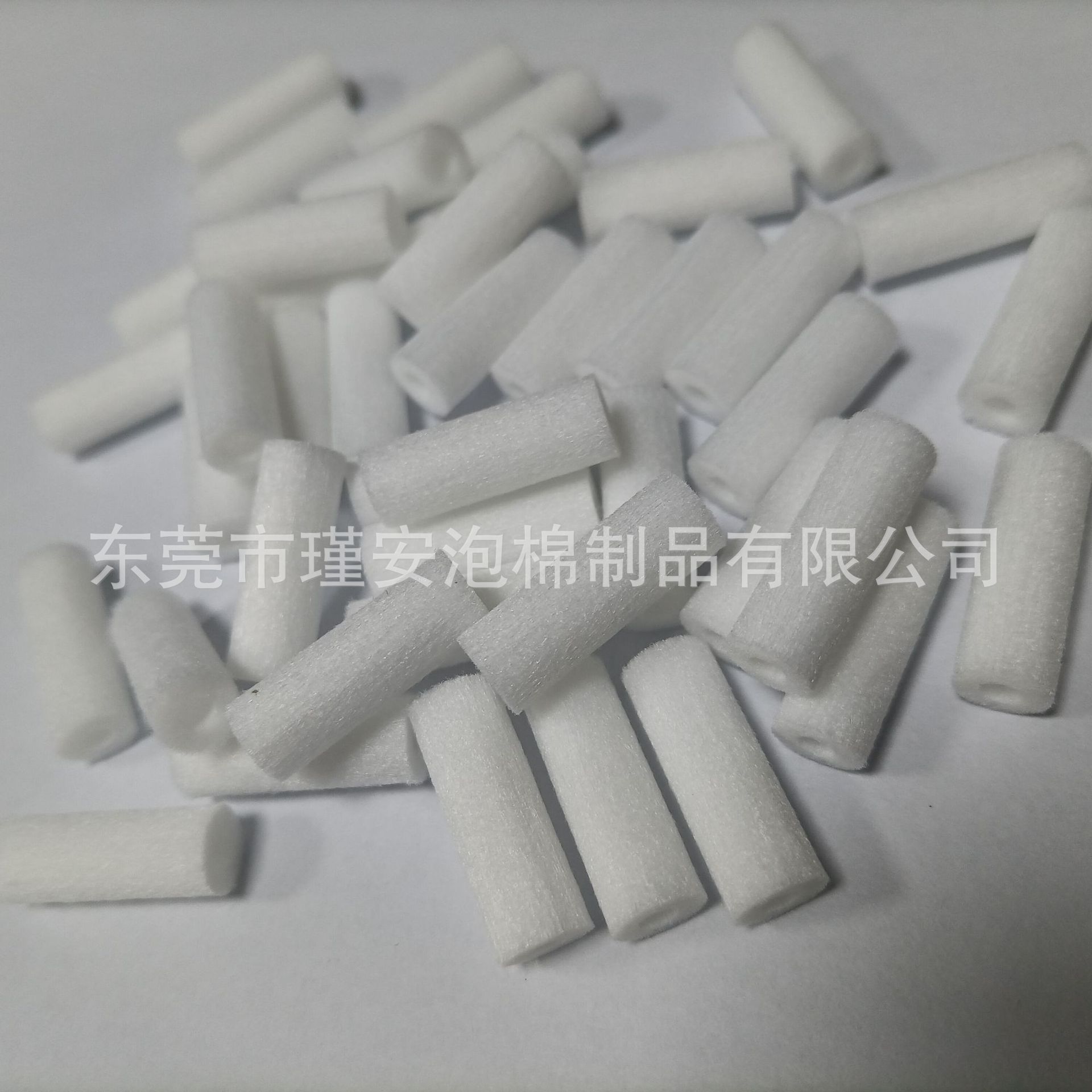 批发生产 空气过滤棉纤维棉实心空心柱 聚酯纤维过滤棉芯纤维棉棒