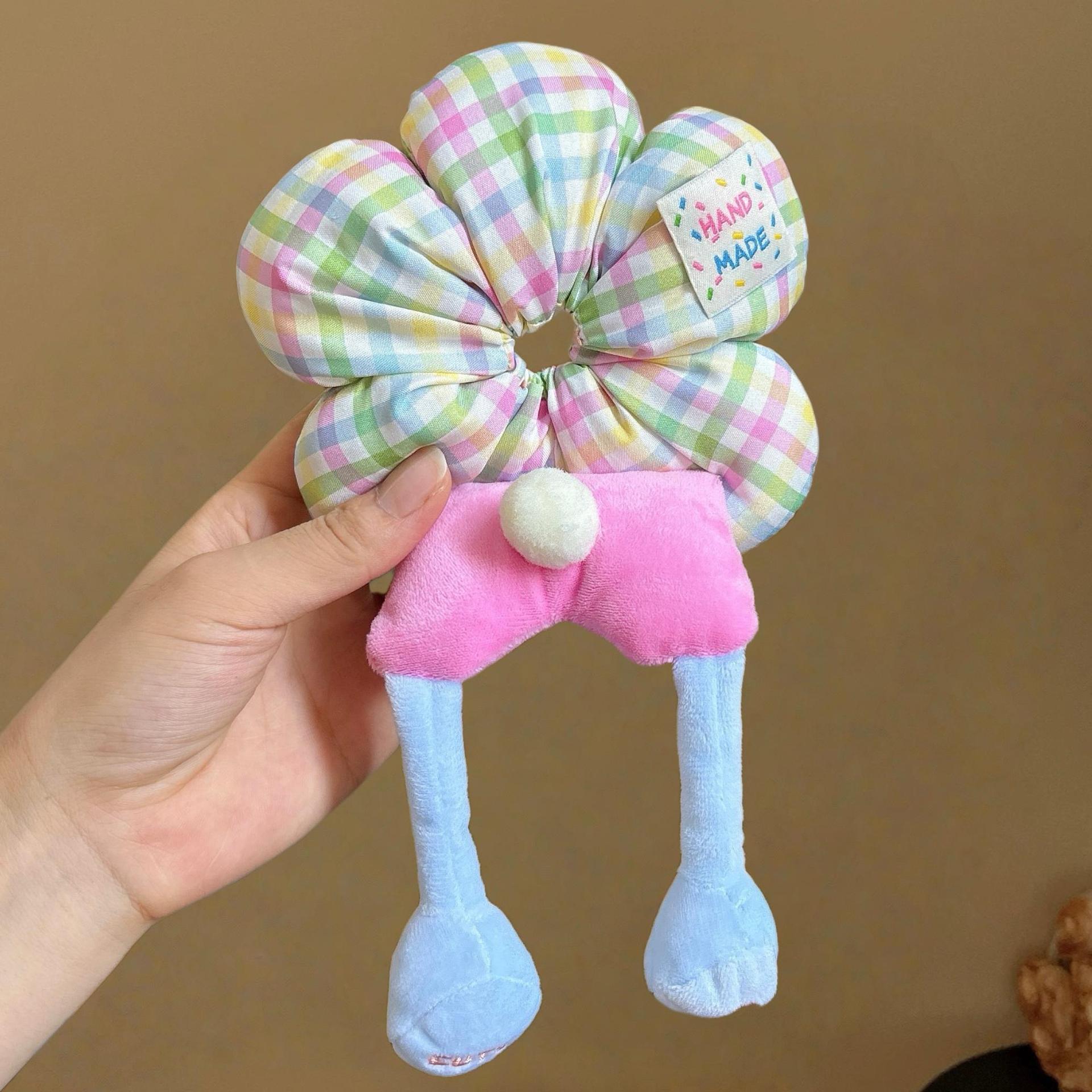 체크무늬 엉덩이