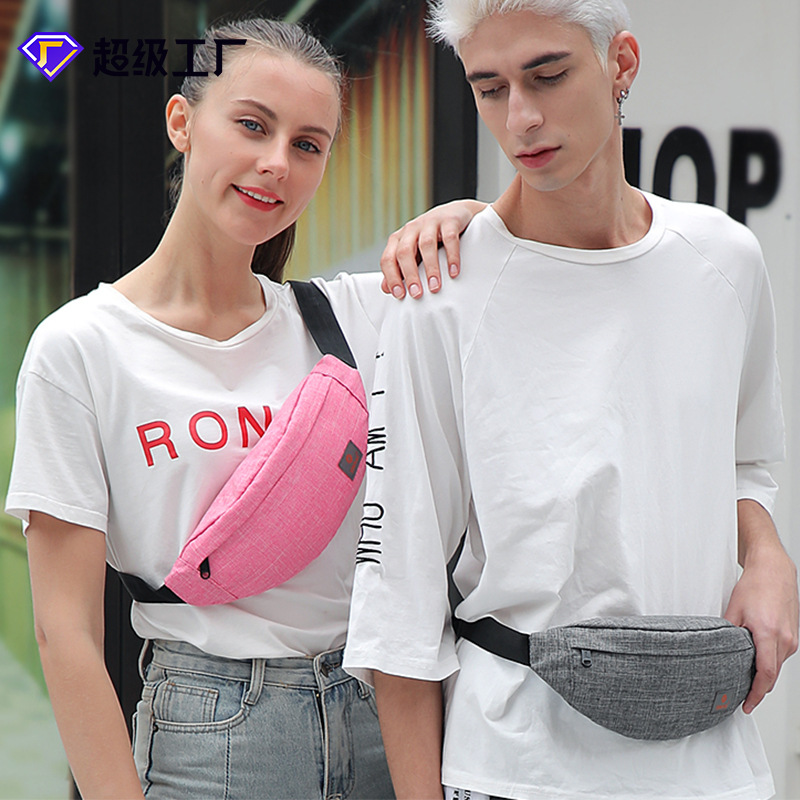 Men's Waist Bag Wholesale New Sports Waist Bag Summer Outdoor Running Multi-Functional Water-Repellent Mobile Phone Waist Bag Manufacturer