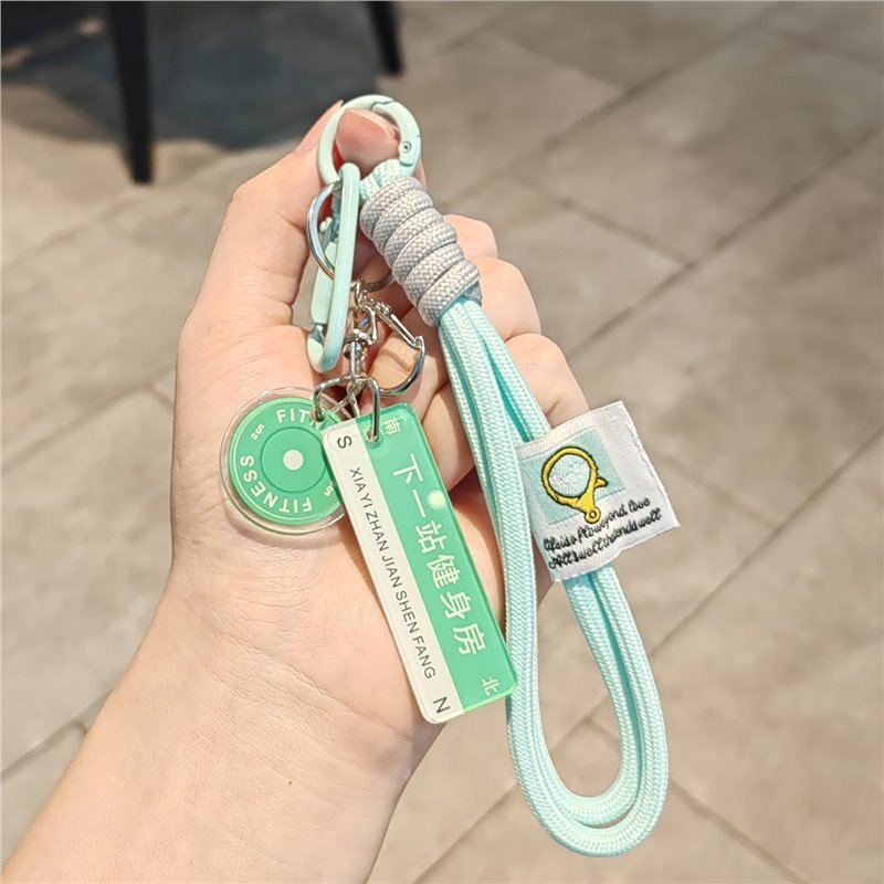 壶铃钥匙扣健身创意运动杠铃哑铃精致挂件周边书包挂饰礼品情侣款|undefined