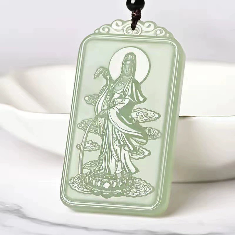 Tieguanyin tea jade, pendant, Birthday gift