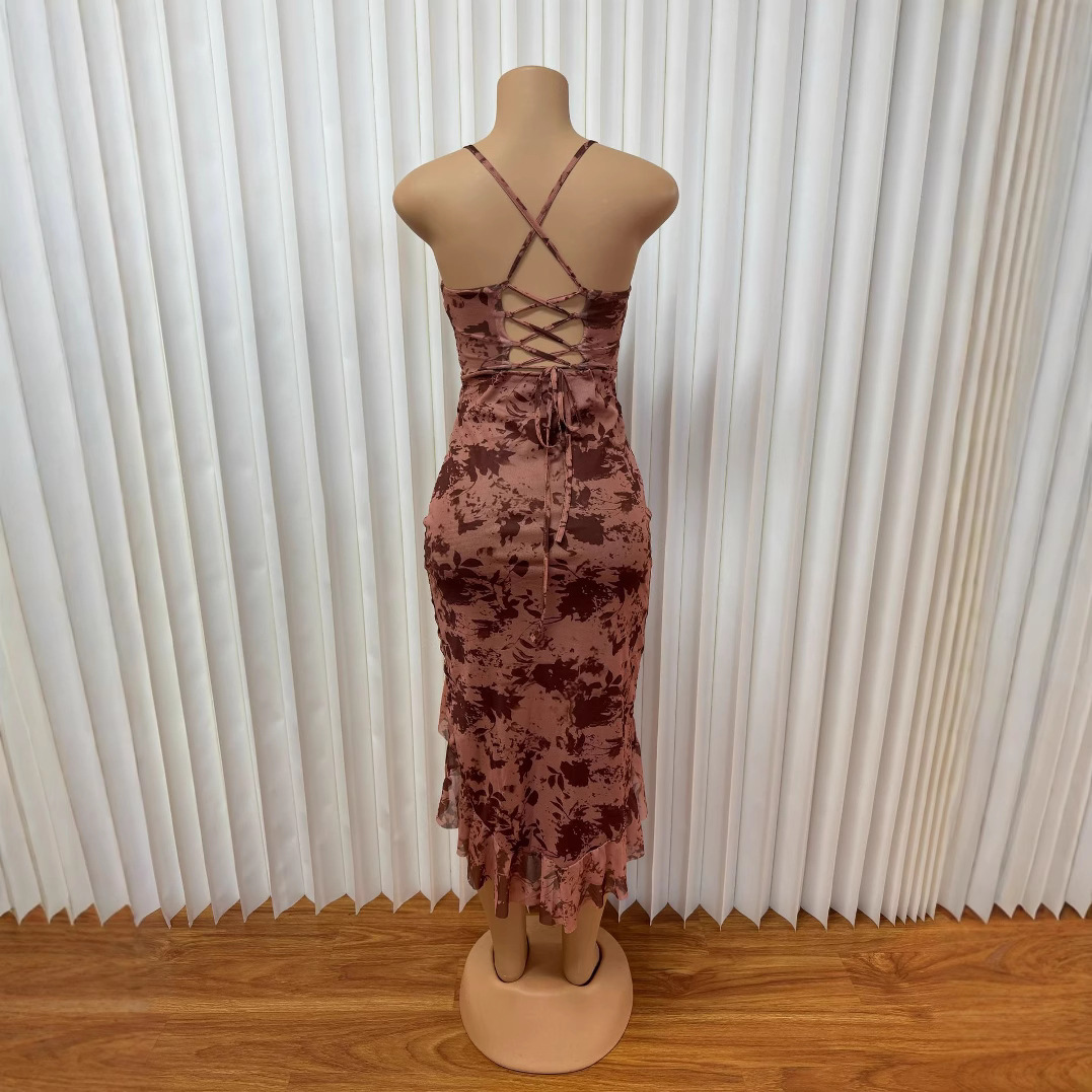 Women's Sexy Alluring Bodycon Dress Style Slim Fit Irregular Skirt New_ecoleips.com