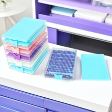 钻石画多功能翻钻盘 筛钻点钻盘抽屉新款漏斗盘DIY钻石绣工具套装