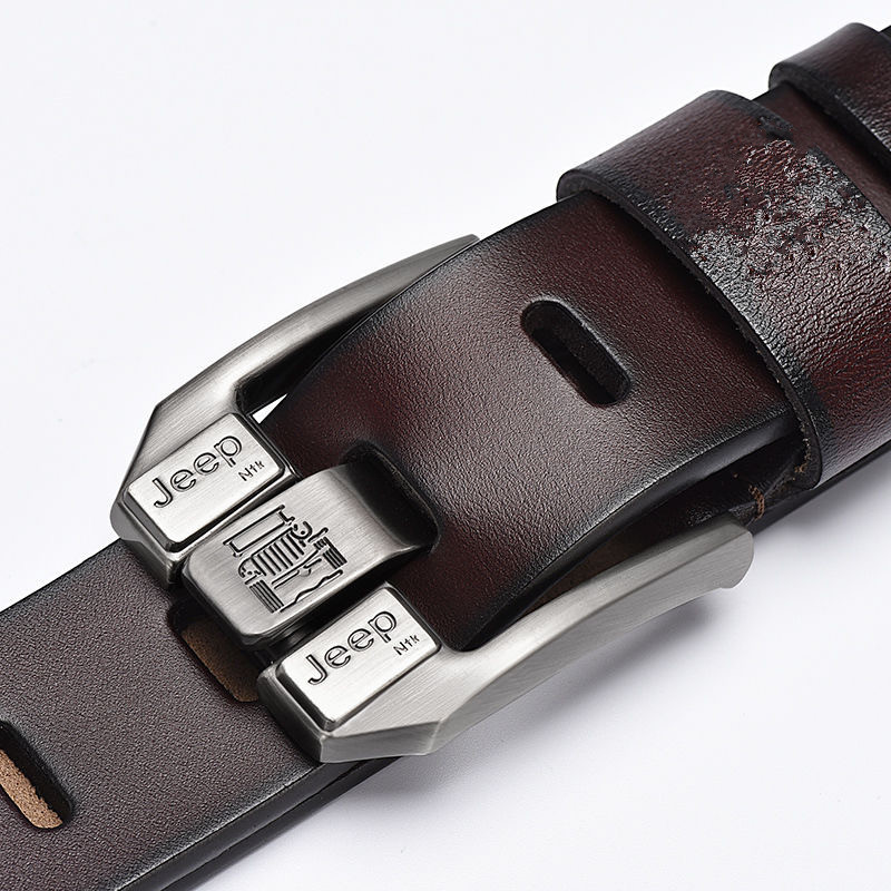 新型の人気男性の針はベルトの青年のジーパンを掛けて百合のビジネスのレジャーのベルトのメーカーの卸売りを持ちます。