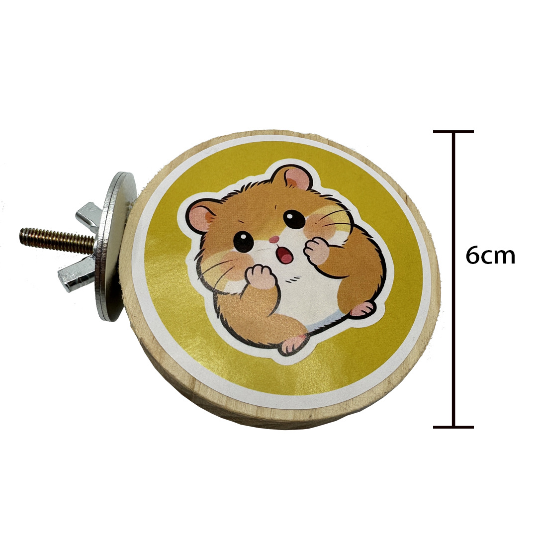 Amazon fábrica al por mayor de madera molar hamster molar juguete cerdo holandés conejo accesorios de juego suministros para mascotas