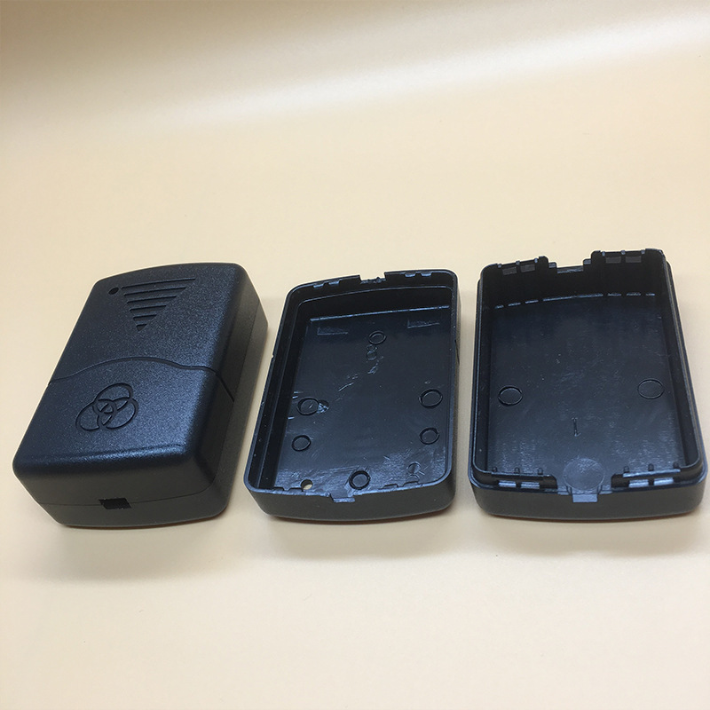 新しいダブルラインカードアダプタプラスチック電源シェルデスクトップブラックスナップオンスイッチ電源アダプタシェル|undefined