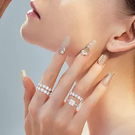 戒指;耳钉;天然珍珠项饰