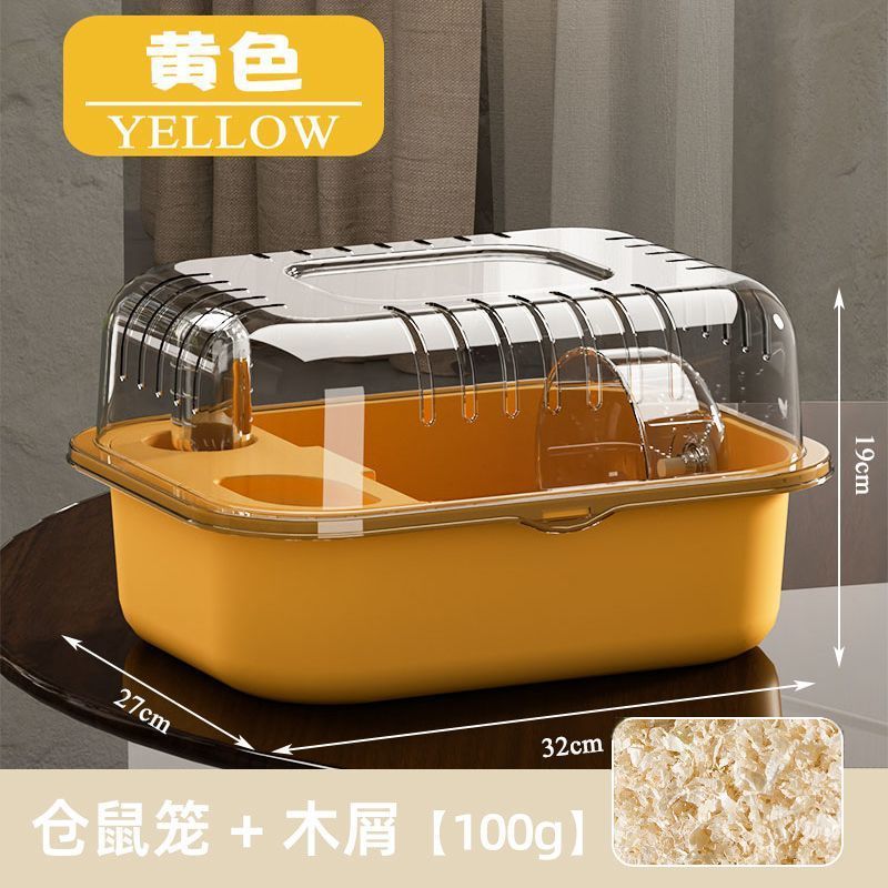 ハムスター用透明パノラマ豪華特大ヴィラ、ゴールデンハムスター用特大スペース、三線専用ペット用品|undefined