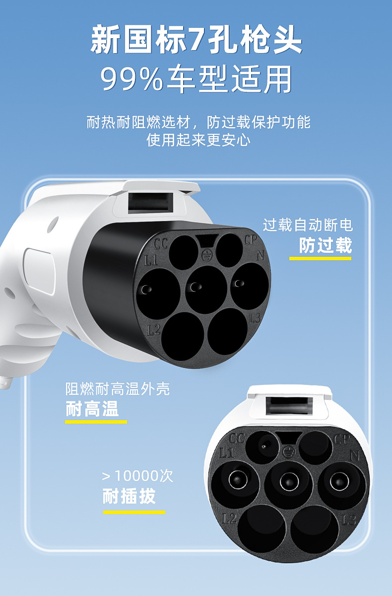 Outdoor New Energy Discharge Gun Byd Geely Ideal Question Discharger Electric Vehicle External Discharge Strip