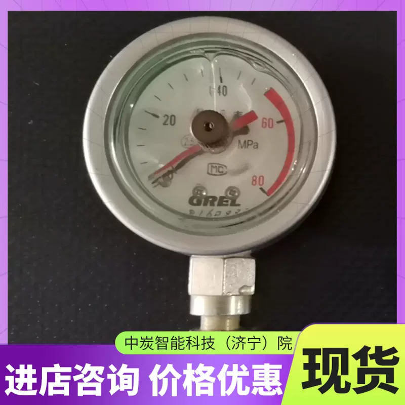 供应高压压力表 外壳表面喷塑处理高压压力表 BZY-100高压压力表