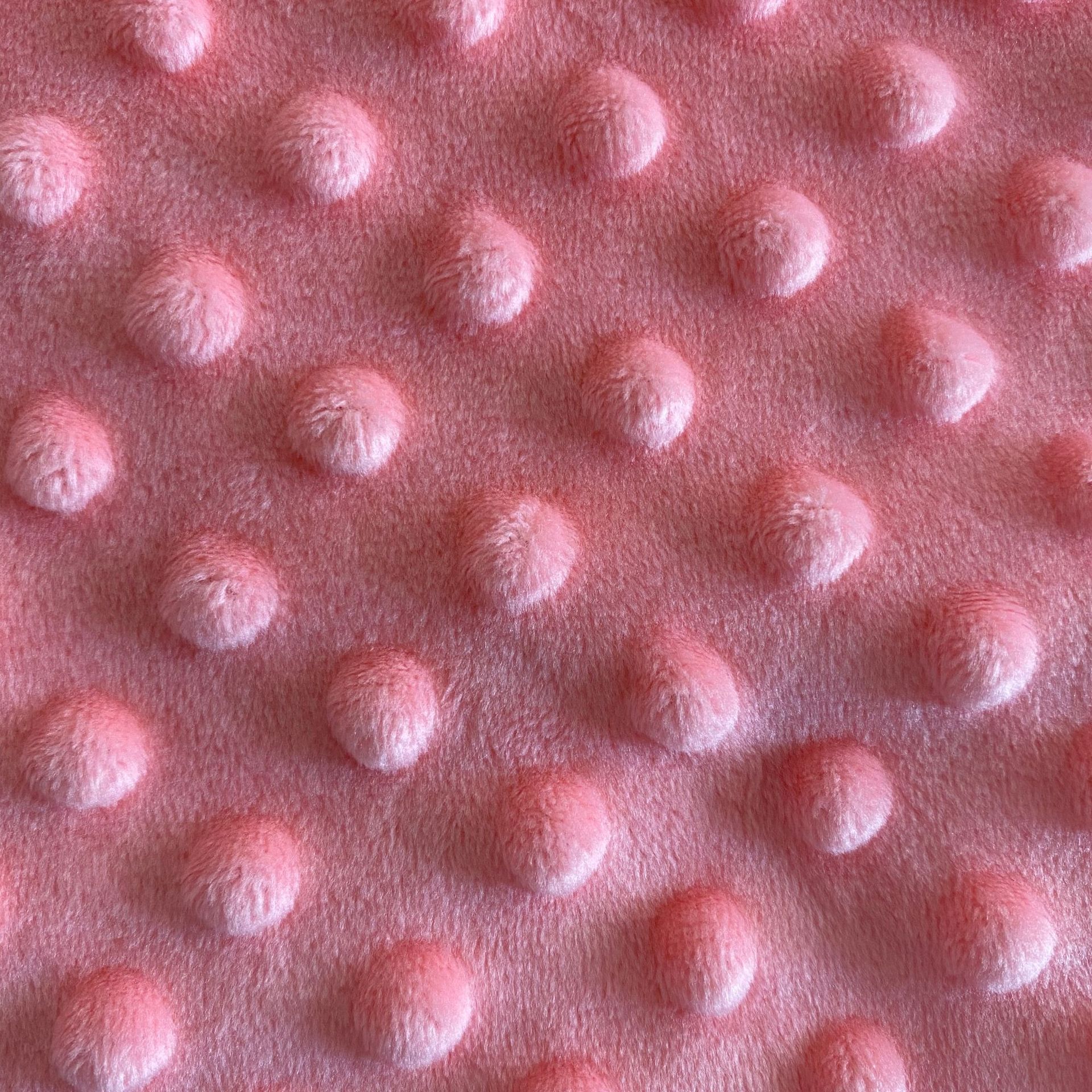 厂家生产水晶超柔压泡绒 豆豆绒 毛绒布料 玩具绒布 童毯童装面料