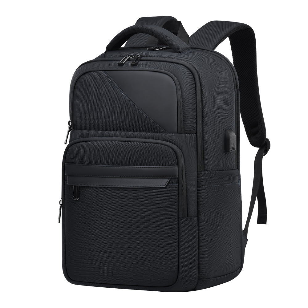 Nuevo tipo de mochila de viaje de barra de tracción, viaje transfronterizo, bolsa de computadora multicapa, mochila de viaje de negocios de gran capacidad