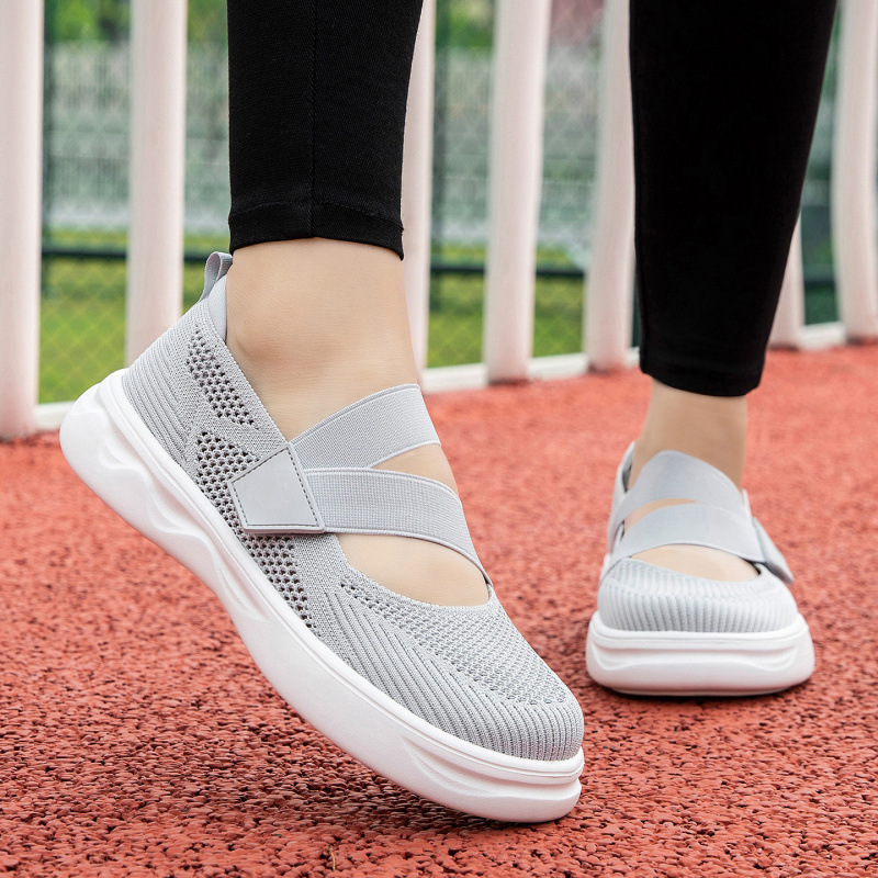 2026 Summer Cross-Border Aliexpress Outdoor Large Size Foreign Trade Mesh Shoes Women's Shoes Air Cushion Mesh Shoes Sports Shoes Slip-On Shoes 2026 Summer Cross-Border Aliexpress Outdoor Large Size Foreign Trade Mesh Shoes Women's Shoes Air Cushion Mesh Shoes Sports Shoes Slip-On Shoes