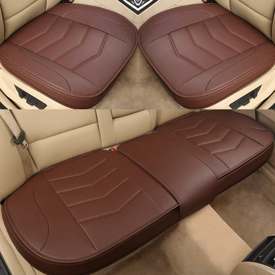 Breathable Seat Cushion Summer Seat | Seat cushion, seat cover - coffee-three-piece-set