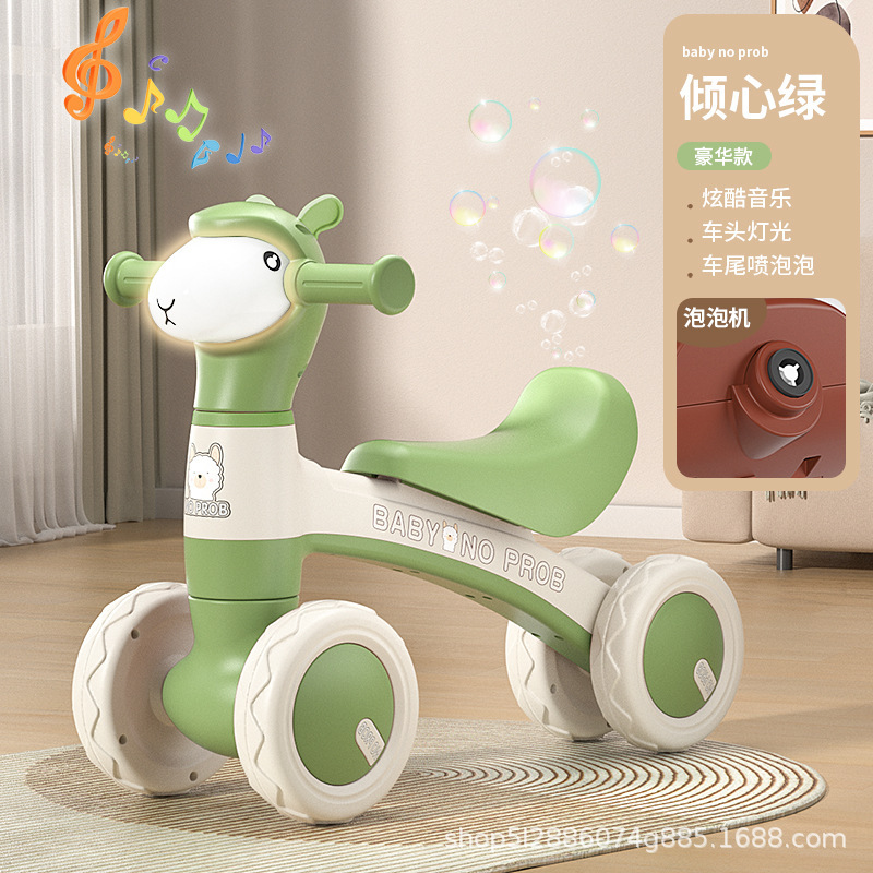 ペダルなしの子供用バランスカー、1～3歳のベビースクーター、子供用スクーター、幼児用スクーター、四輪|undefined