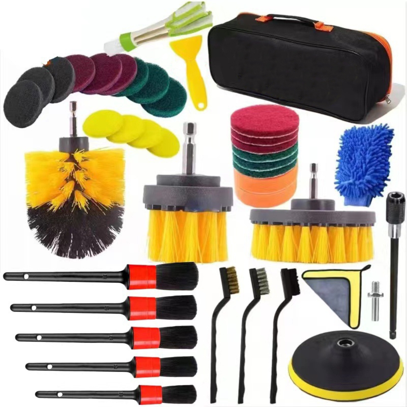 기타; 자동차 청소 40 피스 세트; pp