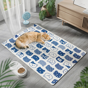 Pet Cooling Mat, Small Cat Sleeping Mat, Summer Cooling Ice Silk Mat, Cat Ice Mat, Summer Cat Mat, Sleeping Mat, Cooling Mat