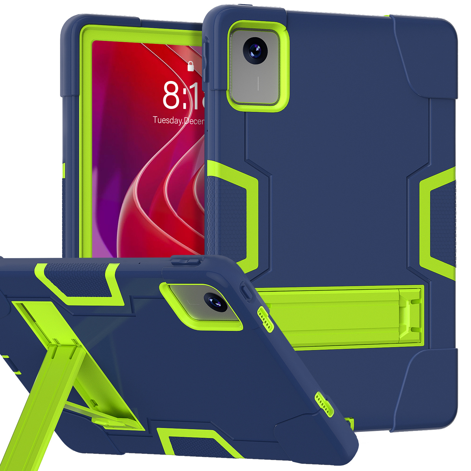 For Pad SE protective cover color contrast robot M11 silicone hard shell SE10.4 anti-fall protective shell M10plus