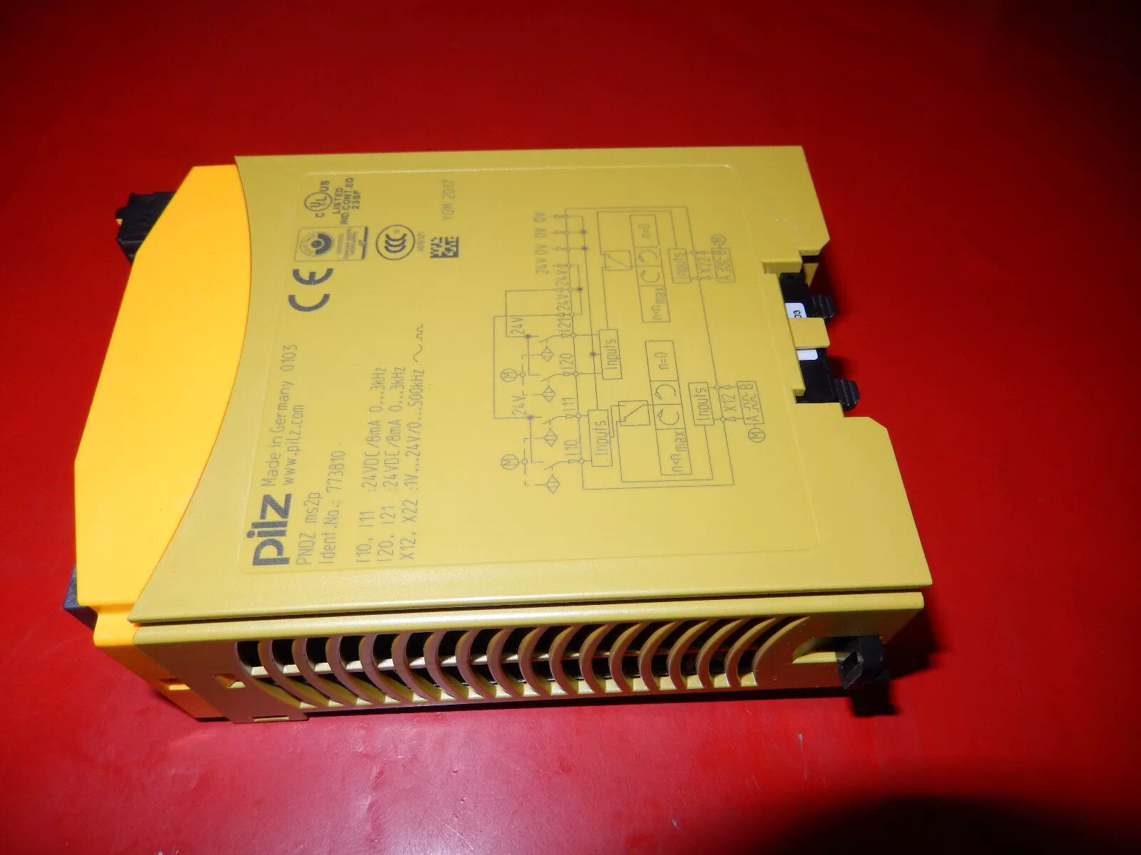 PNOZ MS2P Pilz 773810 (Гуанчжоу данные склада обновлены до февраля 2024 года)