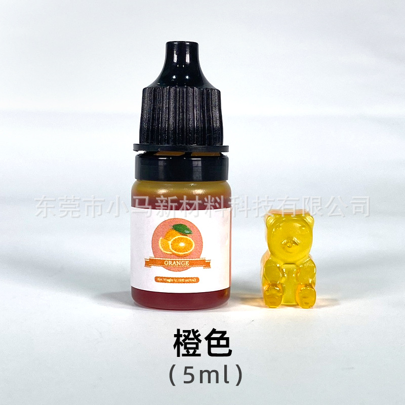 Pigmento Líquido para Resina Epoxi 24 Colores 5ml para Colorear Artesanías y Pegamento UV