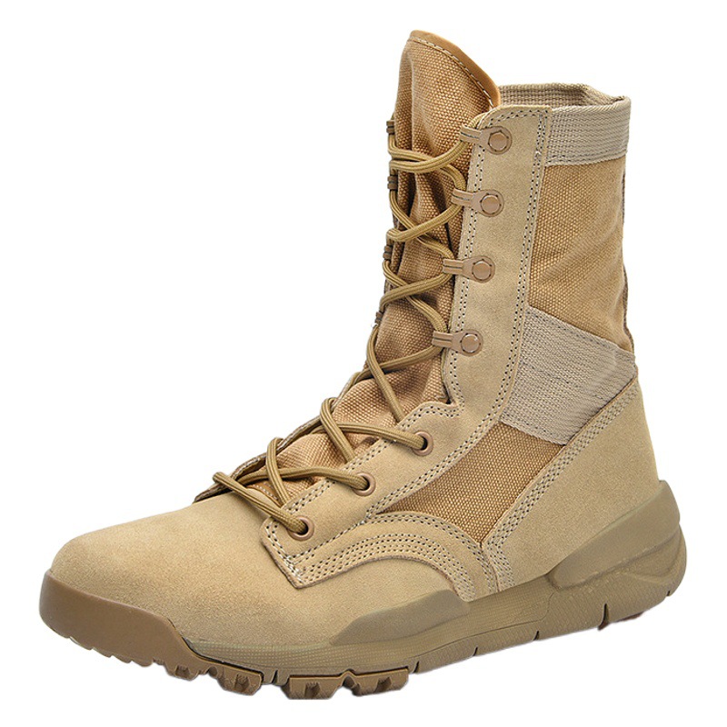 Martin Boots for Men 2026 Autumn and Winter New High-Top Shoes Outdoor Genuine Leather Desert Boots Couple's Versatile Boots Trendy Casual Shoes
