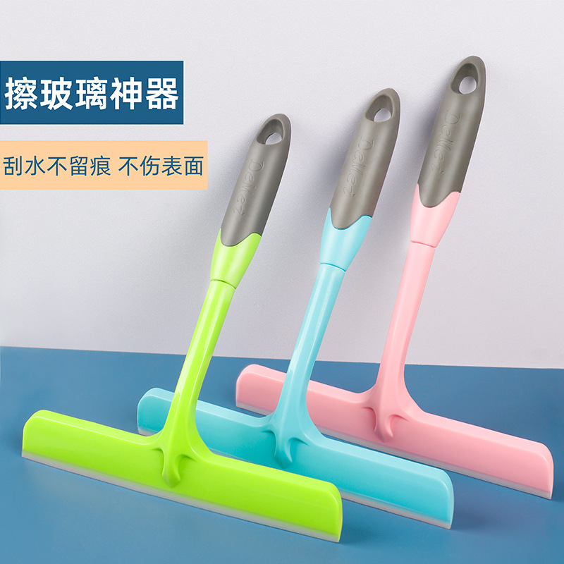 Wiper for Household Bathroom Countertops, Mirrors, Soft Rubber Squeegee, Desktop Scraper, Cleaning Tool, Window Cleaner, Glass Scraper