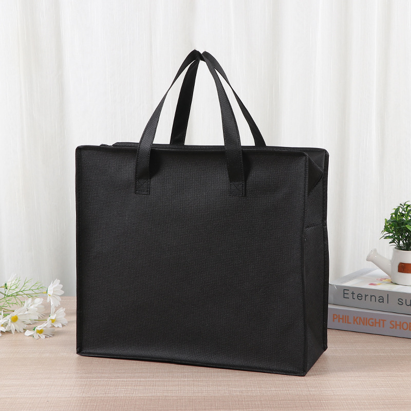 Bolsas de tela no tejida tridimensionales de costura de automóviles publicidad bolsa de regalo portátil bolsa de compras de tela no tejida