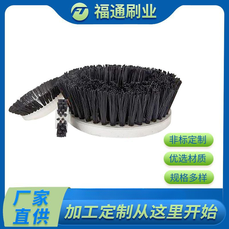 毛刷厂供应机械圆盘毛刷工业抛光清洁圆盘毛刷盘清扫除尘圆盘毛刷