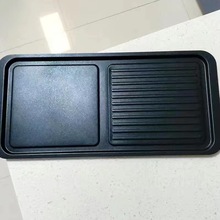 烤盤耐高溫單個可以烤肉不粘長方形不粘鍋鑄鐵電烤盤戶外